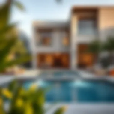 Architectural Diversity in Dubai's Villas Modern villa showcasing Dubai's architectural diversity