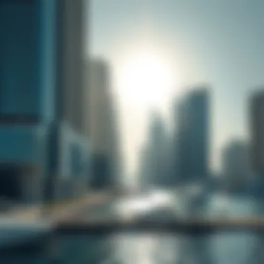 Luxurious Waterfront Views of Dubai Marina Luxurious view of Dubai Marina waterfront