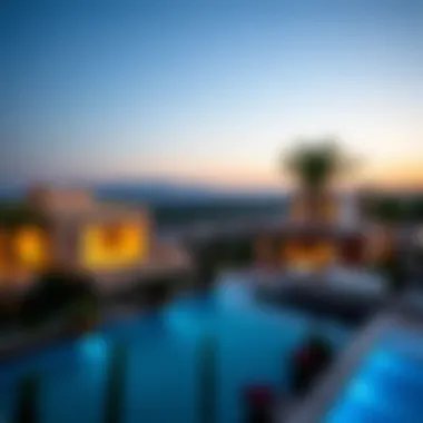 Scenic Silicon Oasis Surroundings Scenic view of the Silicon Oasis surrounding Semmer Villas