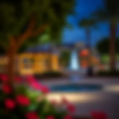 Community amenities including parks and recreational facilities of Serena Residence