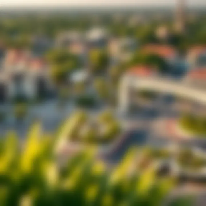 Scenic view of the surrounding area highlighting the vibrant lifestyle in JVC