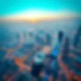 Aerial view of Sheikh Mohammed Bin Rashid City showcasing its vast expanse and modern architecture