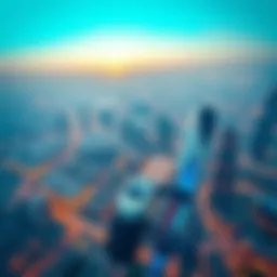 Aerial view of Sheikh Mohammed Bin Rashid City showcasing its vast expanse and modern architecture
