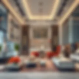 Modern showroom on Sheikh Zayed Road