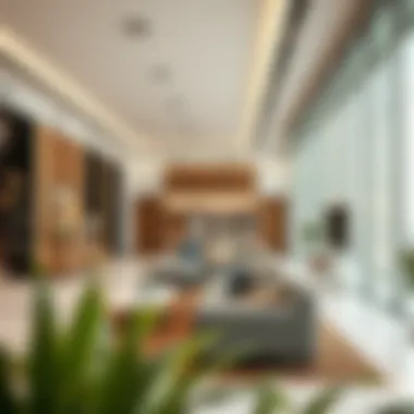 Showroom Interior and Layout Showroom interior showcasing commercial space