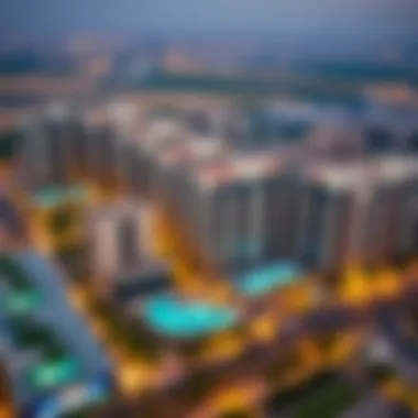 Sobha's Commercial Ventures Aerial photograph of a Sobha commercial development in Dubai