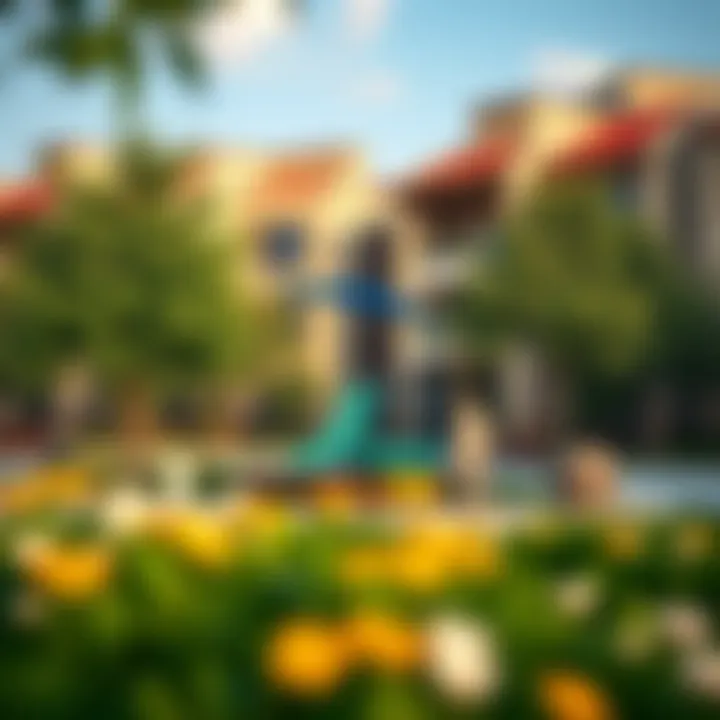 Vibrant community spaces in Sobha Heartland