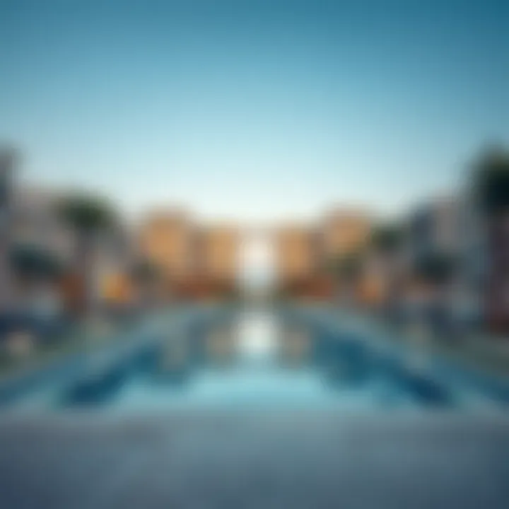 Luxury Living by Sobha Realty A stunning view of Sobha Realty's luxury residential project in Dubai