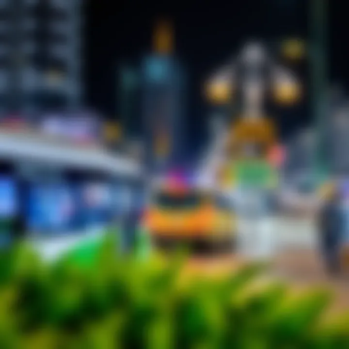 Accessibility of Public Transport in Bur Dubai Public transportation access in Bur Dubai