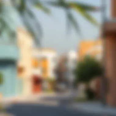 Vibrant Al Quoz Neighborhood Al Quoz neighborhood view
