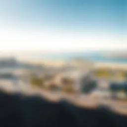 A panoramic view of Ras Al Khor showcasing its unique landscape and urban development.