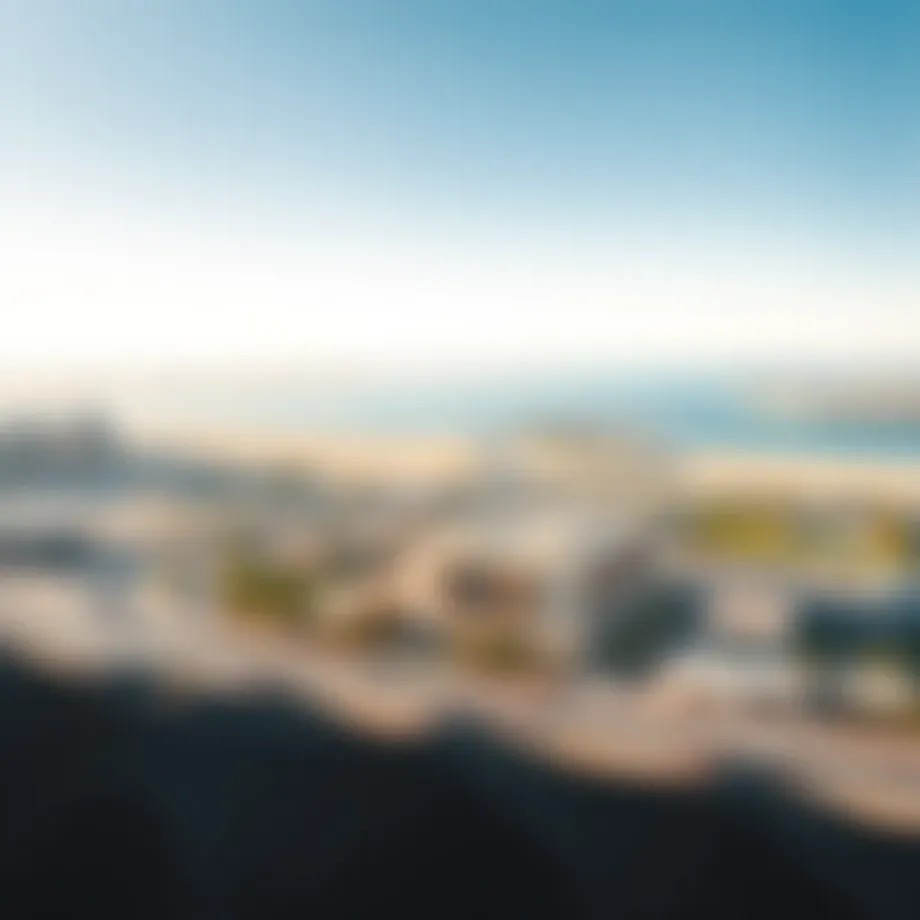A panoramic view of Ras Al Khor showcasing its unique landscape and urban development.