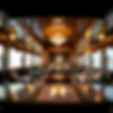 Elegance of Traditional Dhow Design Luxurious interior of a dhow showcasing traditional design