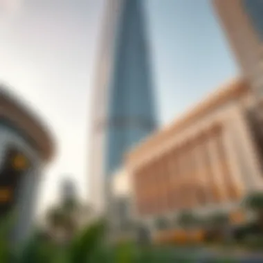 Architectural Details of the Index Tower Architectural details of the Dubai Index Tower