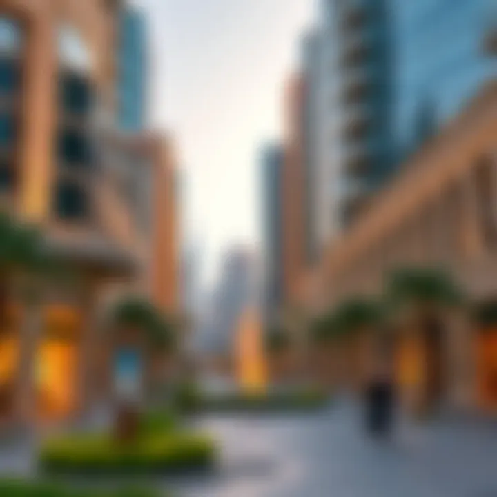 Real estate developments in the vicinity of Dubai Mall