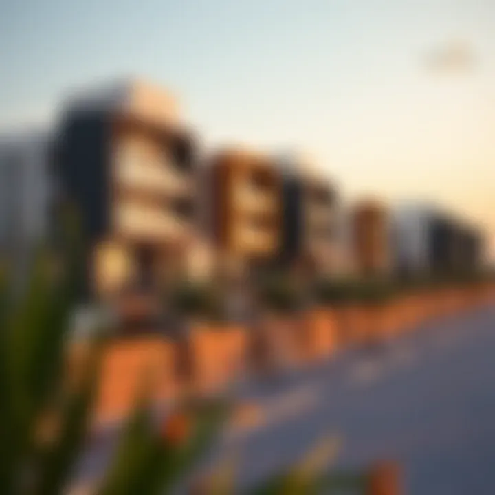 Modern Developments Near Suq Al Ras Modern residential developments in the vicinity of سوق الراس