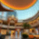 Stunning architectural view of Dubai Mall showcasing its grandeur