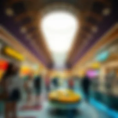Recreational Attractions within Dubai Mall Visitors enjoying recreational activities in Dubai Mall