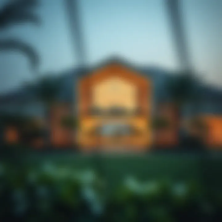 Exclusive Community Clubhouse Community clubhouse providing exclusive services and leisure activities