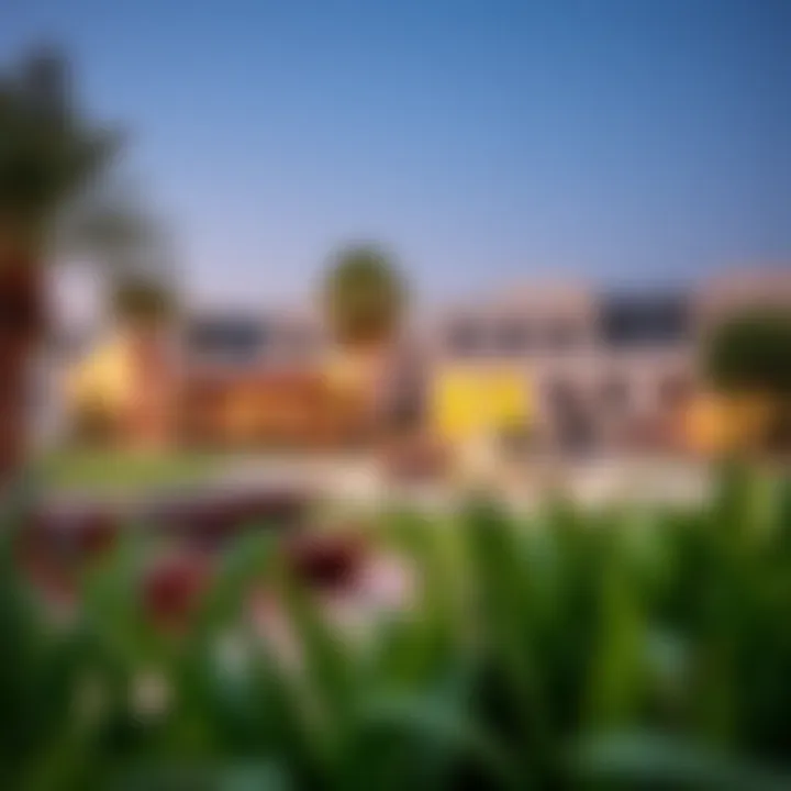 Community park within the Green Community featuring eco-friendly features and recreational areas