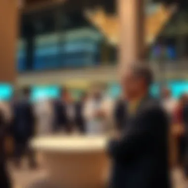 Engaging Networking at the Hamdan Center Networking event at the Hamdan Center with investors and stakeholders