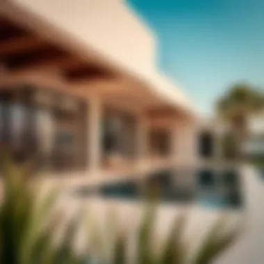 Modern architecture of second homes in Dubai