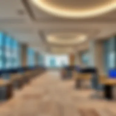 Innovative Interior at Union Properties Interior design of Union Properties head office highlighting innovative workspace