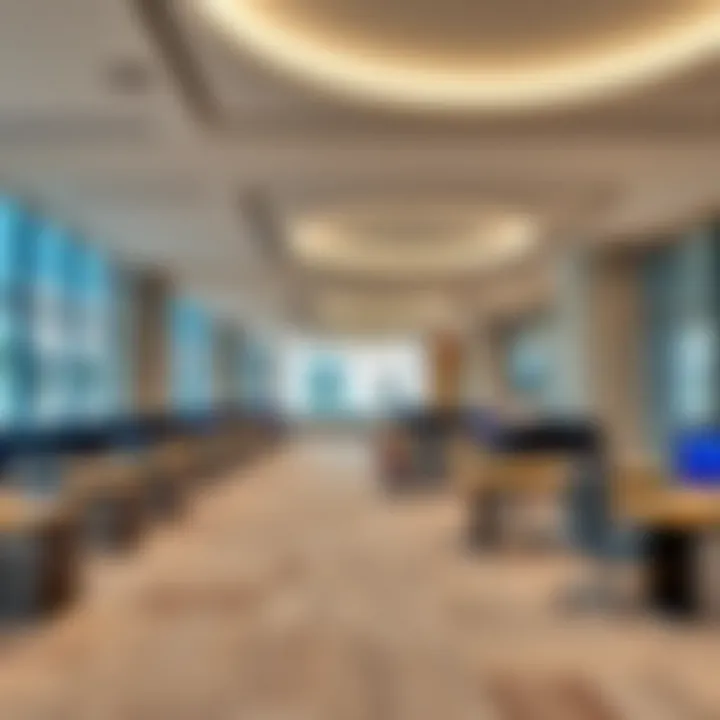 Innovative Interior at Union Properties Interior design of Union Properties head office highlighting innovative workspace