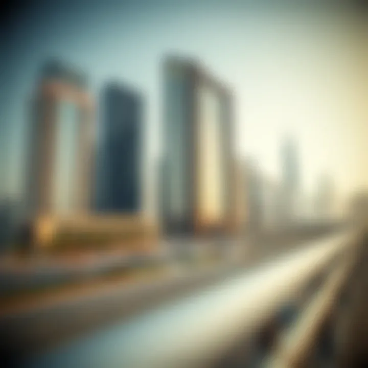 Union Properties Projects Shaping Dubai's Skyline A representation of key Union Properties projects in Dubai's skyline
