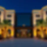 Stunning exterior view of The Manor showcasing its architectural elegance