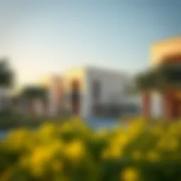 Modern architectural design of Mira Oasis homes