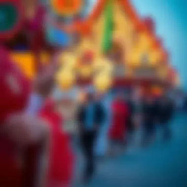 Vibrant New Year festivities with traditional cultural displays in Dubai