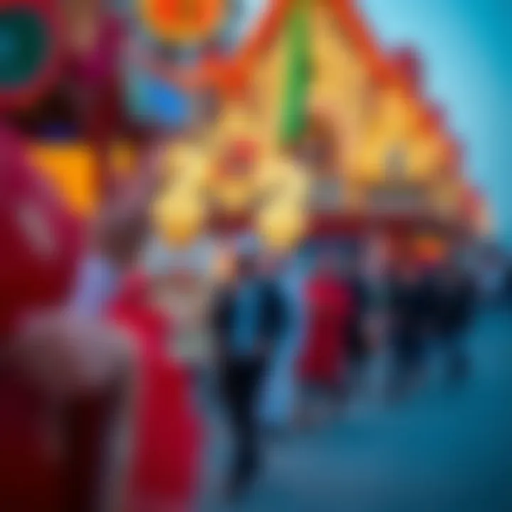 Vibrant New Year festivities with traditional cultural displays in Dubai