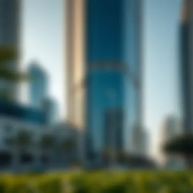 Innovative Facade of Nopoli Tower Close-up of the innovative facade of Nopoli Tower