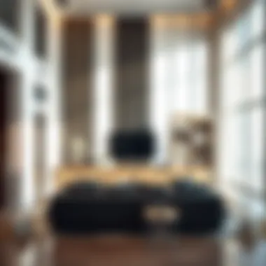 Interior Design of Nopoli Tower Interior space showcasing modern design elements in Nopoli Tower