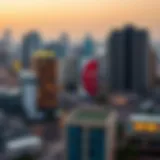 Urban Landscape of Al Mushrif Stunning urban view of Al Mushrif, showcasing its architectural diversity