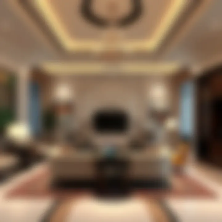 Luxurious Interiors of Al Quwain Villas Luxurious interior design of an Al Quwain villa