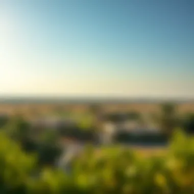 Scenic Views of Al Quwain Landscape Scenic landscape view of the Al Quwain region