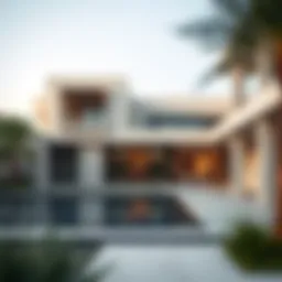 Modern architectural design of Zabeel House Three Liwan