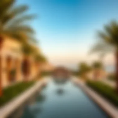 Scenic Surroundings of Zabeel House Three Liwan Breathtaking view of Zabeel House Three Liwan's surroundings
