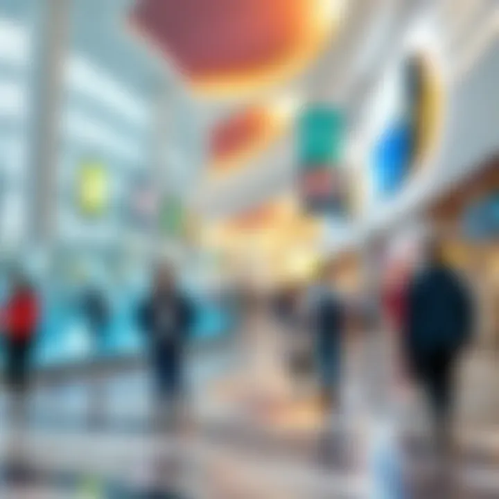 Visitors exploring the diverse attractions of Expo City Dubai