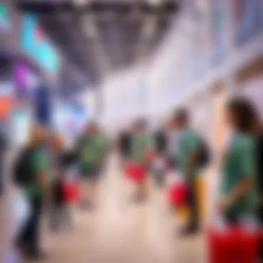 Diverse Volunteer Contributions Volunteers assisting in various activities at Expo 2020