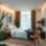 Cozy room showcasing modern decor