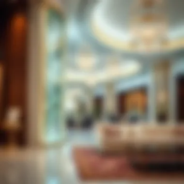 Luxurious Interior Design at Golden Mile Galleria Luxurious interior design elements of Golden Mile Galleria