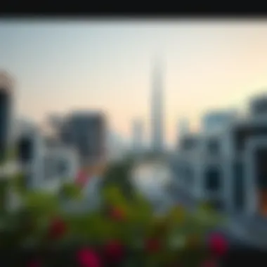 Modern Architectural Marvels of the UAE A serene landscape of the UAE showcasing its modern architecture
