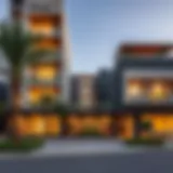 Luxurious exterior view of Greenside Residence by Emaar
