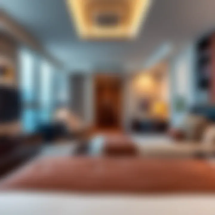 Modern Hotel Room in Media City Spacious hotel room with modern amenities in Media City