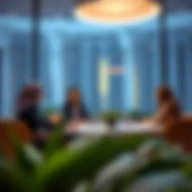 Meetings with property management for DEWA