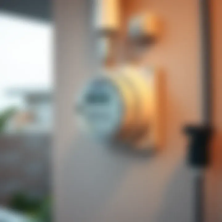 Utility meter installation in a new property