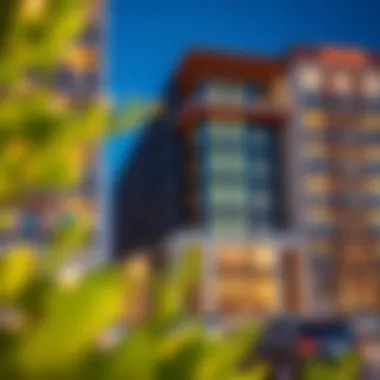 Exterior view of Icon Delux Hotel Apartments in Al Barsha